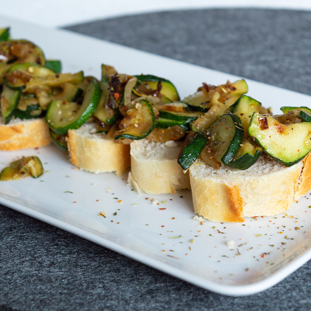 Zucchinibruschetta